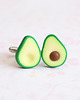 spinki do mankietów Spinki mankietowe awokado dla męża