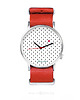 zegarki unisex Love dots + box - Red