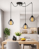 lampy wiszące 3-płomienna lampa wisząca pająk w stylu loft DIORO LOFT L3 typu pająk
