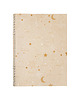 kalendarze i plannery NOTES GWIAZDOZBIORY KREMOWE B5  160 stron  SZARE KROPKI