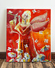 plakaty Plakat Muzyka to pocałunek dla duszy. Giclee