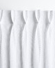 zasłony Zasłona na fleksach MUŚLIN PURE WHITE
