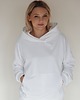 bluza z kapturem damska Bluza ecru z kolekcji Resort