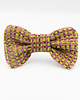 muszki i krawaty Mucha Extravaganza Yellow Pink