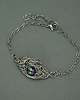 bransoletki wire wrapping Bransoletka z perłą, wire wrapping perła