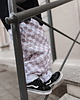 spodnie dla chłopców Baggy muślinowe checkered beige