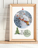 plakaty Plakat Christmas train No 1