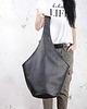 torby XXL  Short Boogi Bag czarna / torebka hobo / boho