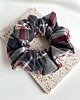 gumki do włosów Scrunchie w kratkę Ruby