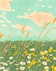plakaty Plakat "Łąka" A3 (30x42)