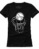t-shirt damskie T-shirt damski UNDERWORLD Streetball czarny
