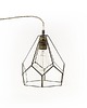 lampy wiszące Lampka wisząca DIAMENT z przezroczystego szkła