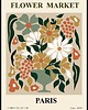 plakaty Plakat "Flower market Paris"