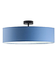 lampy do pokoju dziecka Niebieska lampa sufitowa do pokoju dziecka WENECJA KIDS fi - 60 cm