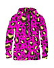 bluza z kapturem damska Damska Bluza Expres Zamek DR.CROW Panterka Pink