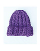 czapki damskie Fioletowa czapka beanie
