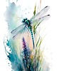 grafiki i ilustracje Ważka