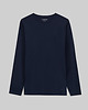 t-shirty męskie Longsleeve milazzo granatowy