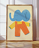 plakaty Plakat Mały słoń