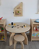 meble do pokoju dziecka Taboret do stolika BAJTEL naturalny