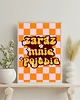 grafiki i ilustracje Zaraz mnie po*ebie (pomarańczowy) - Zabwany plakat z przekleństwem
