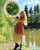 lustra stojące i wiszące Duże Makramowe Lustro 70 cm
