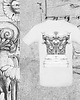 t-shirty męskie Biała KOSZULKA męska COLUMN
