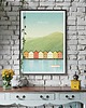 plakaty Bergen - Norwegia  - plakat fine art