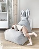 pufa dla dziecka Puf Funny Bunny szary
