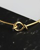 bransoletki - inne Loop Bangle Bracelet in Gold
