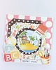 kartki scrapbooking Kartka dziecięca kolekcja Kolorowe Dzieciństwo 2