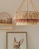 lampy do pokoju dziecka Lampa wisząca do pokoju dziecięcego, chwosty, koraliki