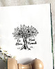 stemple DRZEWO OLIWNE - Pieczątka Ex Libris