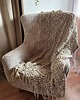 koce i narzuty Koc Willow Crochet Blanket 25 % wełna