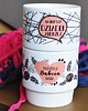 kubki Kubek z imieniem babci i dziadka, zestaw różowy