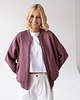 bluza bez kaptura damska Bomberka Sporty Chic Rose Brown