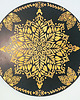 obrazy Gold mandala motywująca