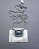 srebrne naszyjniki Naszyjnik  Green Kyanite 002