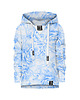bluzy dla chłopców Bluza Chłopiec DR.CROW Peonies Blue