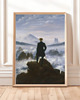 plakaty Caspar David Friedrich obraz, Wędrowiec nad Morzem Mgły   plakat