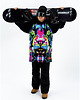bluzy męskie Męska Bluza Snowboard DR.CROW Tiger