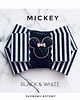 broszki Brosza Black & White MICKEY  Hit! 1szt