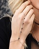 bransoletki - inne Bransoletka z pierścionkiem Black Joanne Silver