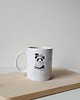 kubki 330 ml kubek z pandą i książkami