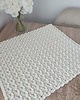 podkładki do kuchni Podkładka prostokątna ze sznurka szydełkowa 40cmx50cm