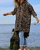 kurtki damskie Kurtka Peleryna przeciwdeszczowa  Leopard