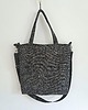 torby na ramię Torba na ramię; melanż; handmade; podreczna; na zamek, bawełniana