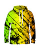 bluzy męskie Męska Bluza z kapturem DR.CROW Marble Gradient