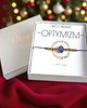 bransoletki z kamieni naturalnych Amulet - OPTYMIZM - świąteczne pudełko - lapis lazuli