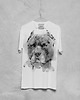 t-shirty męskie Pitbull Dog - Męski T-shirt Premium z nadrukiem - white